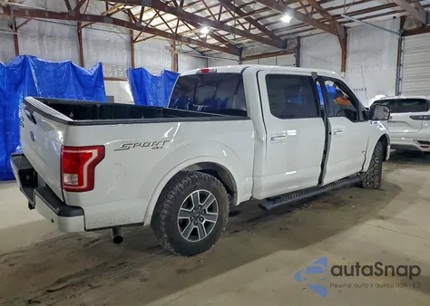 2017 Ford F150 Supercrew из США, поврежденный, VIN 1FTEW1EP0HFB81111
